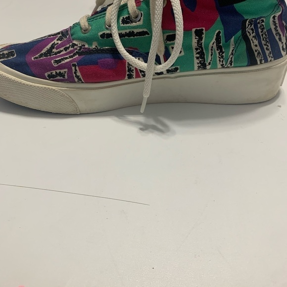 Converse Essential Hi Top Multi Color Skid Grip Sneakers - Picture 12 of 16